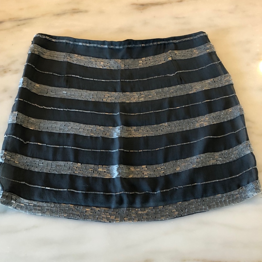 Haute Hippie Skirt with beading in sz xs